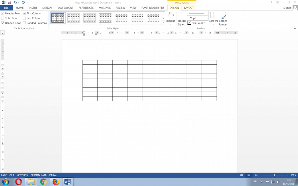 Savjeti - MS Word - rad sa tabelama